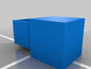 fechado seguro isolado ocultar caixa de surpresa dnd prop esconderijo brinquedo truque 3d print model - Mito3D