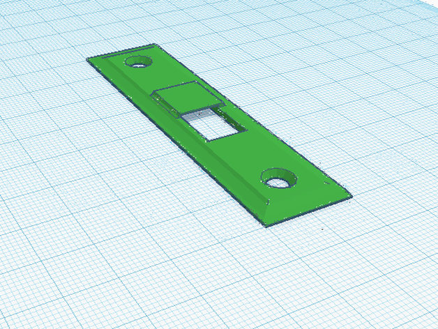 light switch lock 3D print model - Mito3D