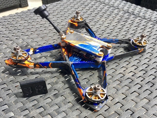 jr v10 quadro fpv 3D print model - Mito3D