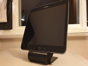 tableta móvil ajustar titular 3d print model - Mito3D