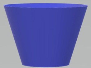 plant pots without drain planter pot 3d print model - Mito3D