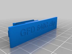 minimed 640g belt clip 3d print model - Mito3D
