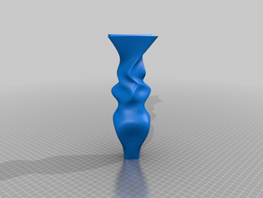 curved vase fusion360 prusaslicer prusa slicer spiral printing mode 3d print model - Mito3D