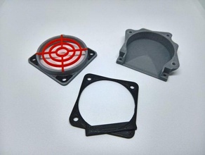 adaptador es válida para quitar ventilador de capa fan 40x40 3d print model - Mito3D