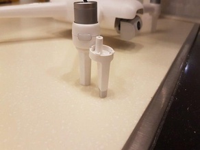xiaomi fimi a3 replacement legs drone x-maks 3d print model - Mito3D