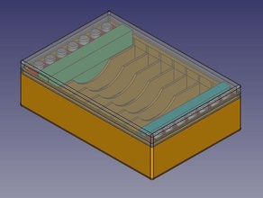 sortimentsbox für 5x20mm glasrohr-feinsicherungen box sicherungen schachtel sicherung sortiment 3d print model - Mito3D