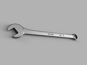 chave de 10mm hex hexágono parafuso inglesa 3d print model - Mito3D