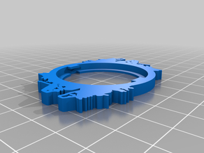 scribble spin beyblade 3d print model - Mito3D