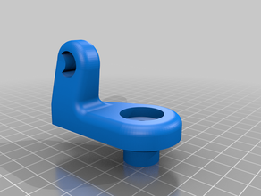 crane toilet seat bracket 3d print model - Mito3D