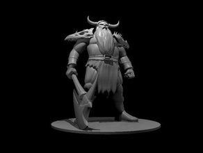 frost giant aktualisiert dnd Riese 3d print model - Mito3D