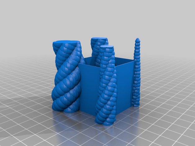 tek boynuzlu at boynuzu 3D print model - Mito3D