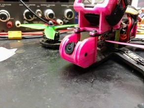 rad-x micro camera mount drone fpv kwadbox 3d print model - Mito3D