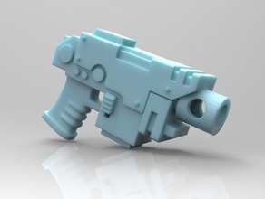 bolt pistol 40k primaris space marine warhammer 3d print model - Mito3D