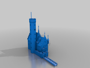 fortificado de la capilla aos bretonnian fantasía warhammer whfb 3d print model - Mito3D