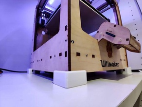 ultimaker original + separadores pies 3d print model - Mito3D