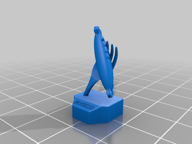 perogie estátua 3D print model - Mito3D