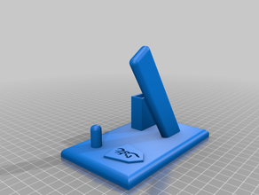 browning buckmark suporte do silenciador 3d print model - Mito3D