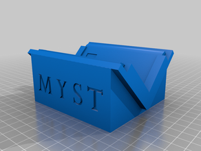 myst kitap tutucu ultimaker cura 3d print model - Mito3D