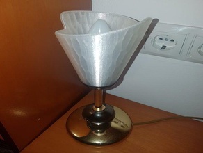 abajur cam ev lamba ışık yedek şeffaf 3d print model - Mito3D