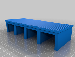 garage x4 v2 architettura n scala 3d print model - Mito3D