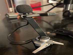 tripod mikrofon standı 3d print model - Mito3D