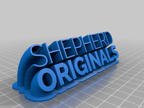 shepherd originals customized 3d print model - Mito3D