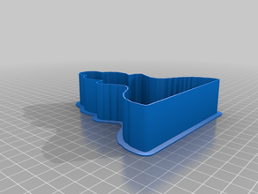 my customized image based cookie cutter bishop 3d print model - Mito3D