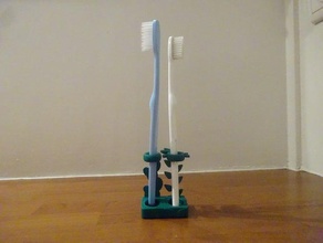 titular de cepillo dientes 3d print model - Mito3D