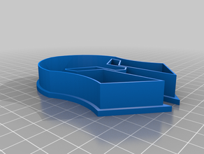 spartan Helm cookiecutter cookie cutter Ausstechformen 3d print model - Mito3D