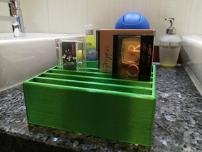salle de bains organisateur - palettes la accessoires maquillage titulaire le stand 3d print model - Mito3D