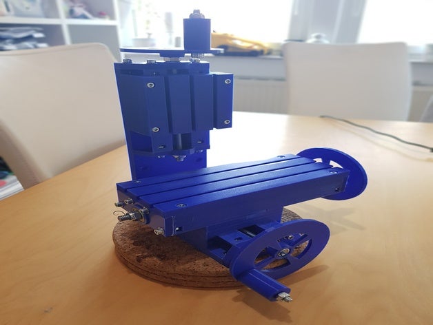 mini mill dremel proxxon fr se koordinaten tisch 3D print model - Mito3D