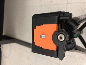 Stativ-Platte Ersatzteil Kamera-Halterung Stativ-adapter Stativ montieren 3d print model - Mito3D