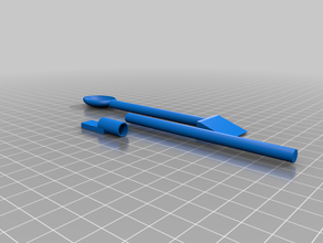 paramétrique spatule en pièces jointes 3d print model - Mito3D