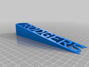 rodgers nuevo personalizado 3d print model - Mito3D