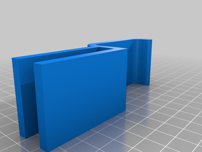 my customized shelf hook 3d print model - Mito3D
