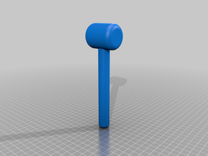 Spielzeug hammer 3d print model - Mito3D