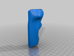 coustom gun grip 3d print model - Mito3D