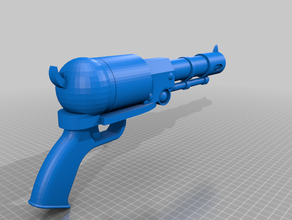genestealer assassin pistol 40k cosplay cult kellermorph warhammer 3d print model - Mito3D