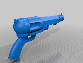 culte genestealer assassin pistolet 2 warhammer 40k cosplay prop 3d print model - Mito3D