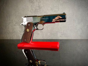 pistolet stand de la collection m1911 le 3d print model - Mito3D