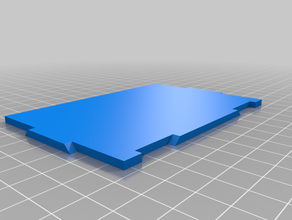 mini4wd tragbare Feld dimension ein 3d print model - Mito3D