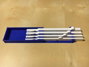 scalpel holder disposable handles scalpel scalpel case scalpel handle scalpel storage scalpel tray surgery 3d print model - Mito3D