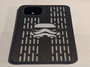 pixel 4 stormtrooper Fall Telefon-Fall 3d print model - Mito3D