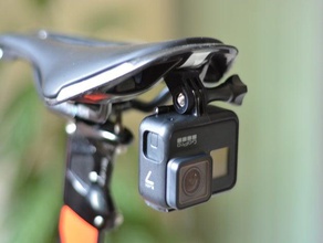 pro sella gopro mount bicicletta luce della del monte bici da strada shimano 3d print model - Mito3D