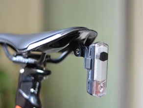seesense light gopro mount bicycle 3d print model - Mito3D
