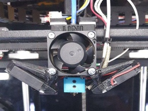 uni3d sistema di raffreddamento turbo 40x10 3d print model - Mito3D