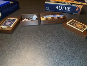 vassoi extra dune organizzatore gioco da tavolo duna 3d print model - Mito3D