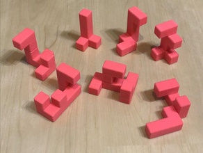 akaki puzzle cube 2 puzzlecad 3d print model - Mito3D