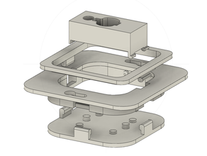 tr dfri gradateur gira système 55 adaptateur 3d print model - Mito3D