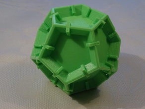 dodecaedro rompecabezas 3d print model - Mito3D